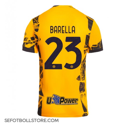 Inter Milan Nicolo Barella #23 Replika Tredje Tröja 2024-25 Kortärmad